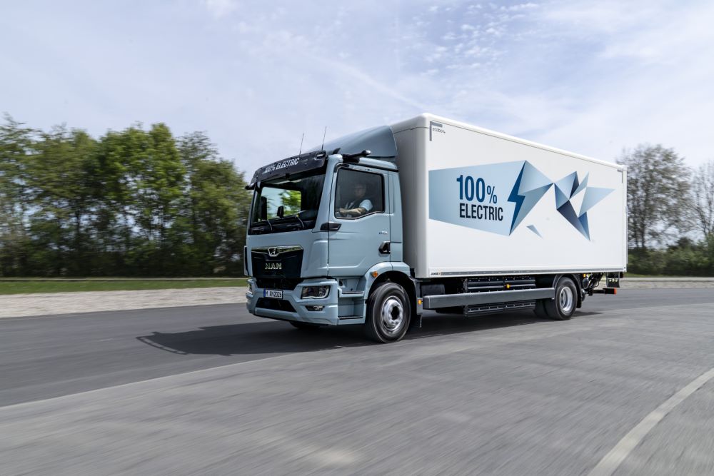 Nowy MAN eTGM na targach Transpotec