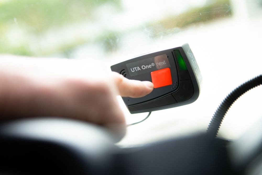 Urządzenie firmy UTA Edenred obsługuje opłaty drogowe w Czechach